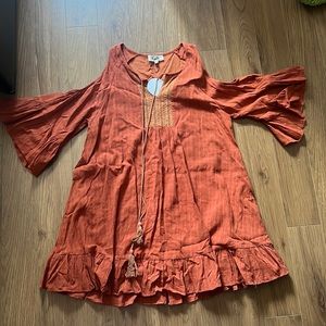 Kye Mi cold shoulder dress